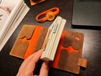Handmade Leather Pocket Planner