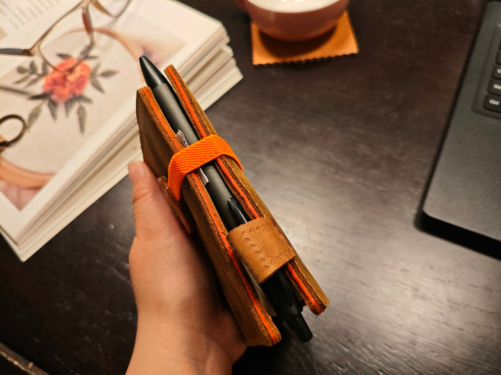 Handmade Leather Pocket Planner