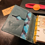 Handmade Leather Pocket Planner Binder M5