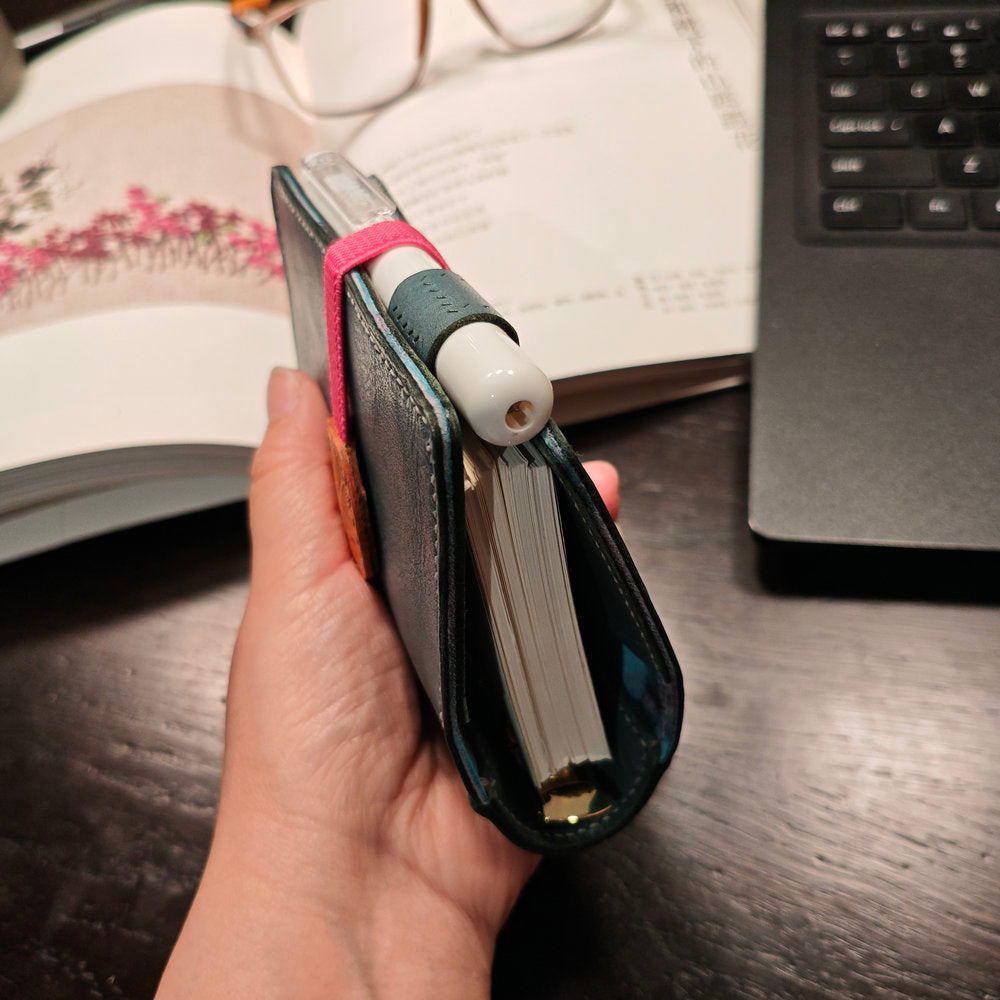 Handmade Leather Pocket Planner Binder M5