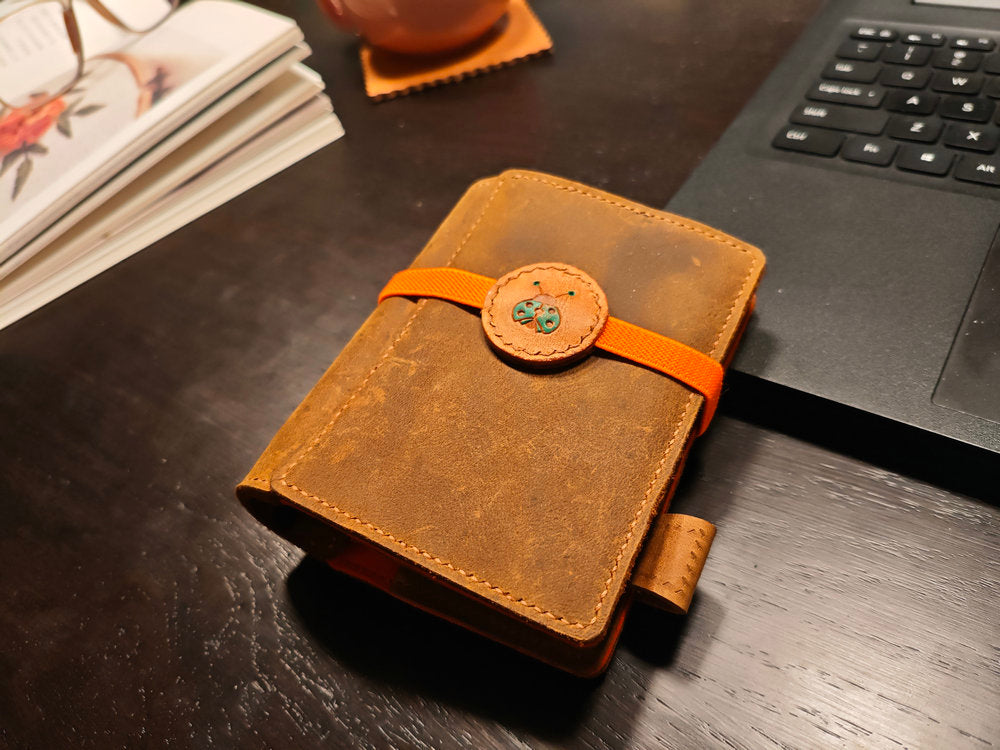 Handmade Leather Pocket Planner